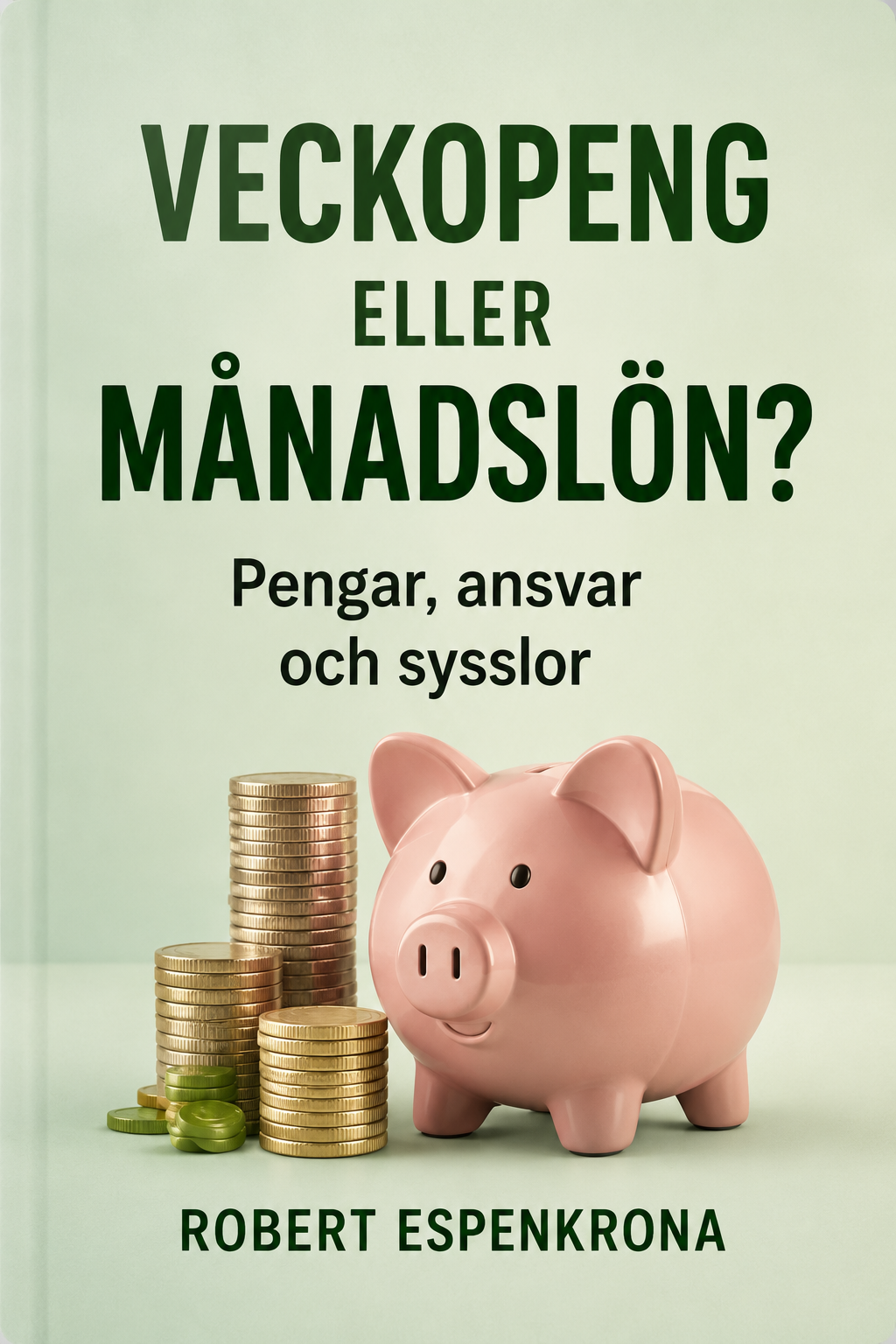 Bokomslag för Veckopeng eller månadslön